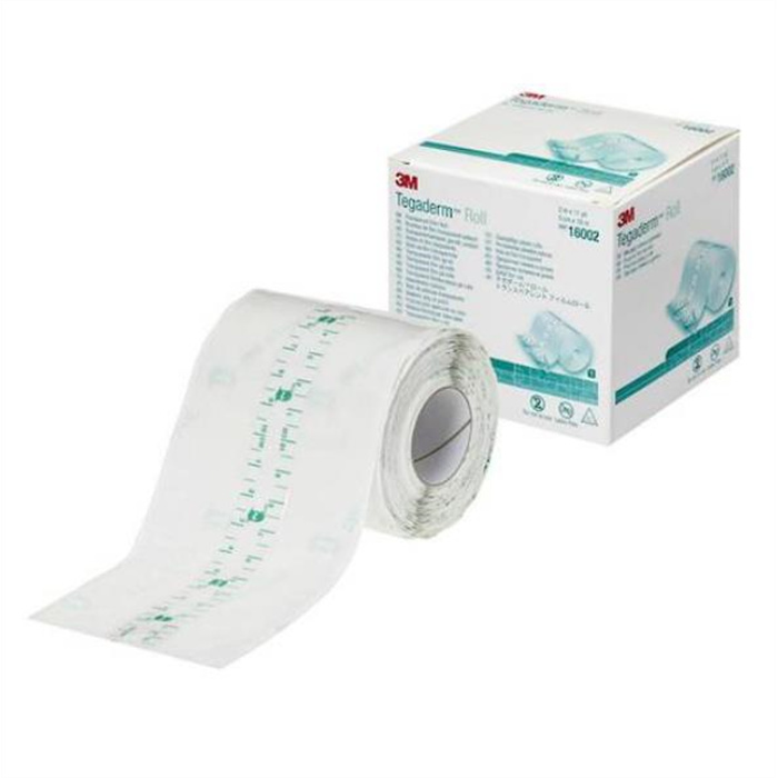 Tegaderm Rouleau de film transparent, 5 cm x 10 m
non-sterile Tegaderm Rouleau de film transparent, 5 cm x 10 m
non-sterile